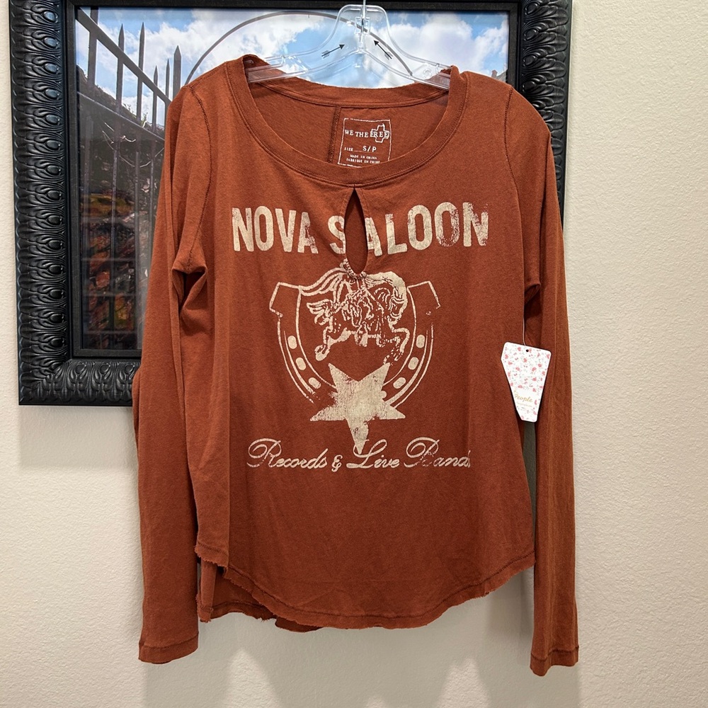 We the Free Western Top NWT